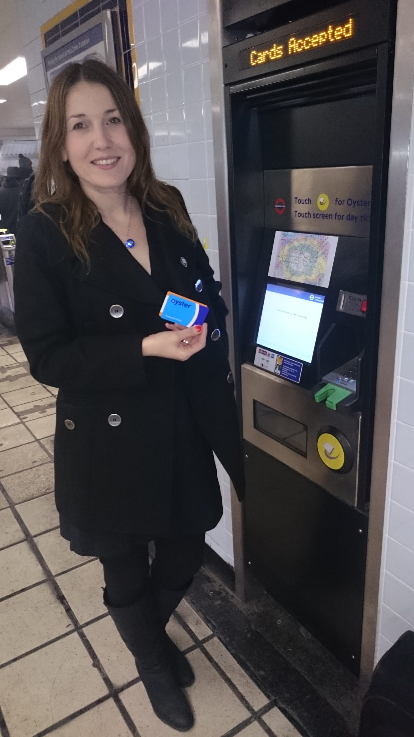 Oyster card contest winner
